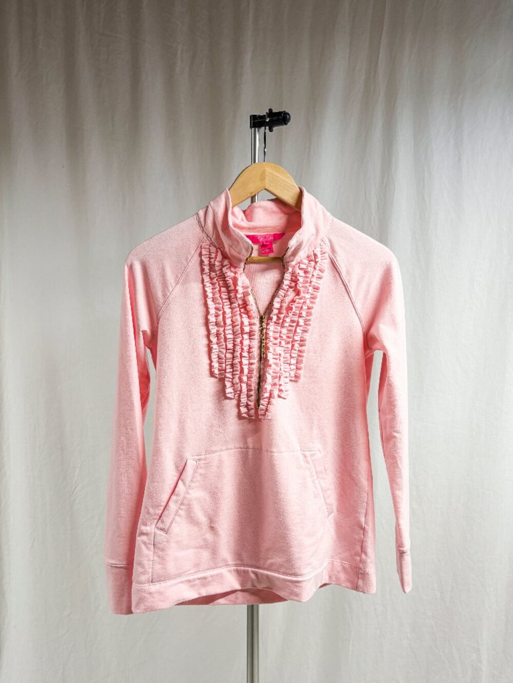 Lilly Pulitzer Joyce Popover UPF 50+ Pullover 1/4 Zip Top